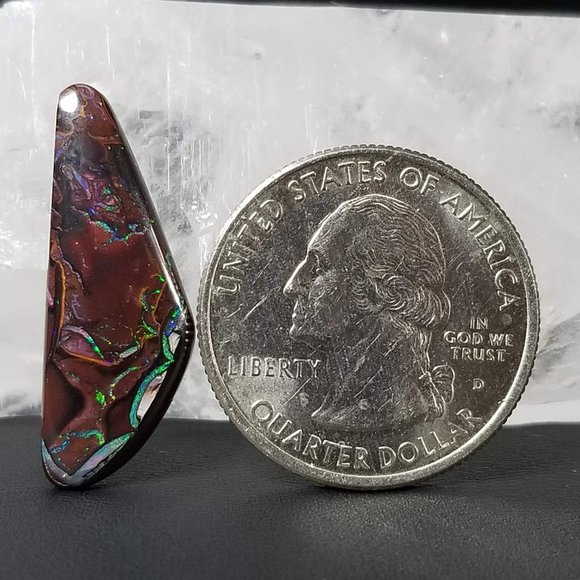 Australian Koroit Opal * 28.13 x 10.39 x 3.73mm * MKO159M2 - Picture 3 of 12